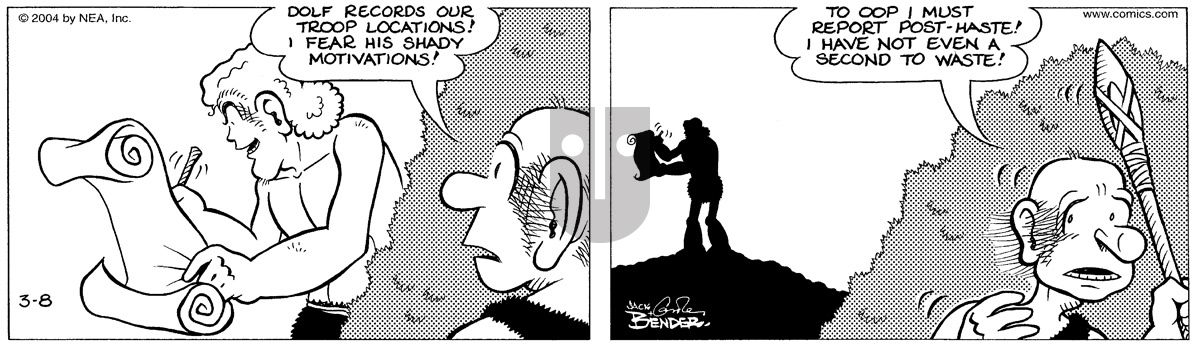 Alley Oop - Monday March 8, 2004 Comic Strip