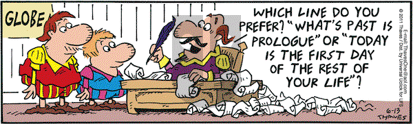 Frank and Ernest on Monday June 13, 2011 Comic Strip