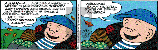 Nancy on Monday November 28, 2011 Comic Strip