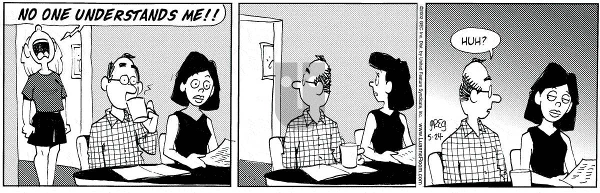 Luann - Friday May 24, 2002 Comic Strip