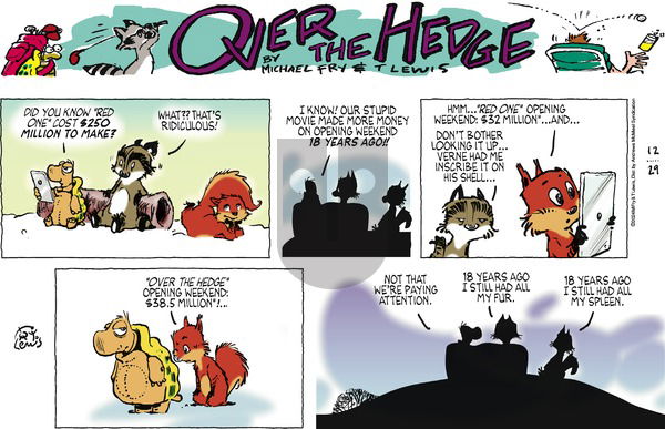 Over the Hedge - Sunday December 29, 2024 Comic Strip