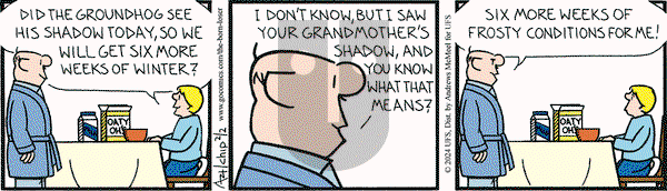 The Born Loser on Friday February 2, 2024 Comic Strip