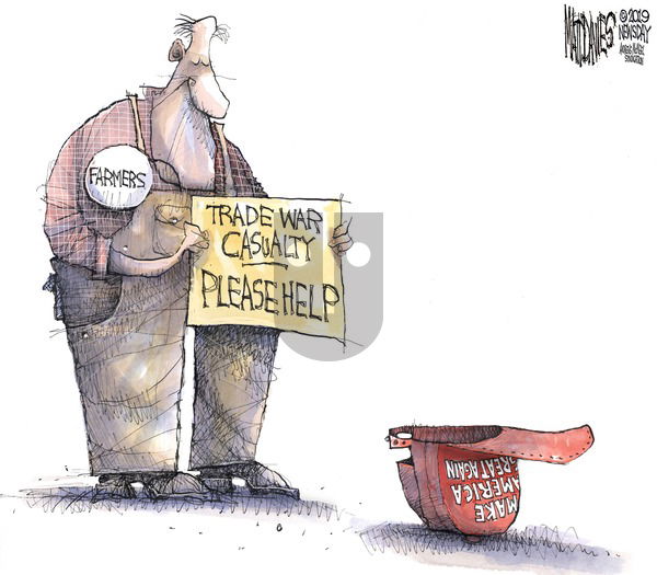 Matt Davies on Sunday May 26, 2019 Comic Strip