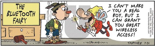 Frank and Ernest on Tuesday July 31, 2007 Comic Strip