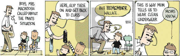 Wallace the Brave on Saturday November 23, 2019 Comic Strip