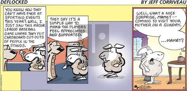 DeFlocked on Sunday August 30, 2020 Comic Strip