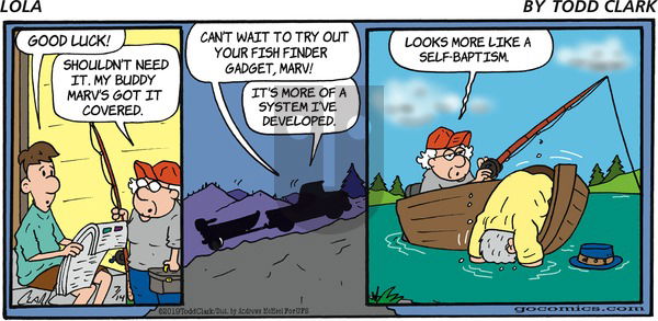 Lola on Sunday July 14, 2019 Comic Strip