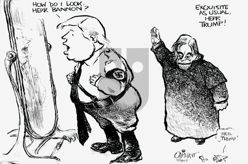 Pat Oliphant on Thursday February 2, 2017 Comic Strip