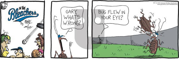 In the Bleachers on Sunday September 23, 2018 Comic Strip