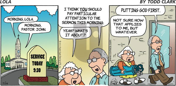 Lola on Sunday May 29, 2011 Comic Strip
