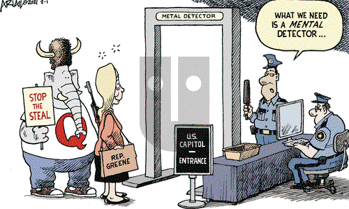 Robert Ariail on Monday February 1, 2021 Comic Strip