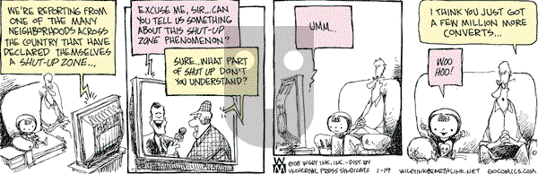 Non Sequitur on Saturday January 19, 2008 Comic Strip