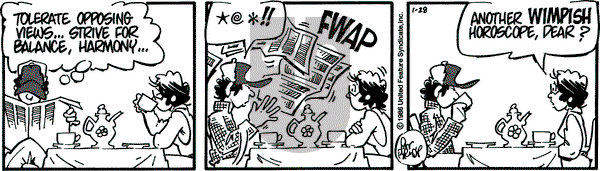 Rose is Rose on Tuesday January 28, 1986 Comic Strip