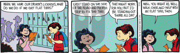 The Buckets on Friday October 10, 2014 Comic Strip