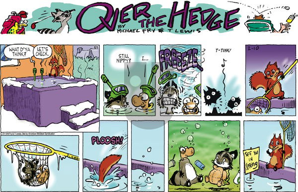 Over the Hedge on Sunday February 10, 2019 Comic Strip