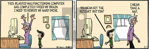 Grand Avenue on Monday May 7, 2012 Comic Strip