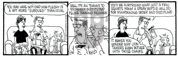 Monty on Thursday August 30, 2007 Comic Strip