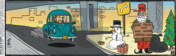 La Cucaracha - Tuesday December 24, 2019 Comic Strip