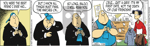 Baldo on Monday January 26, 2004 Comic Strip