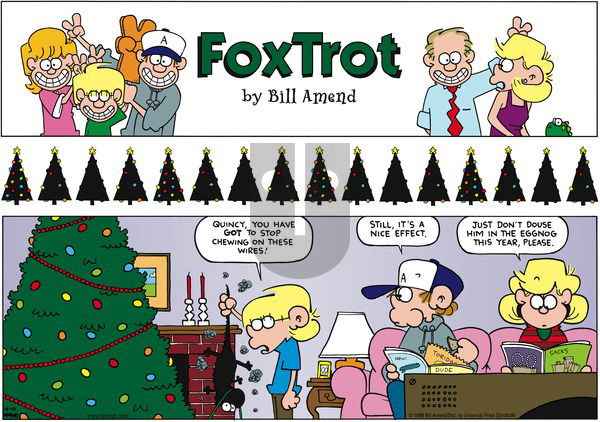 FoxTrot on Sunday December 19, 1999 Comic Strip