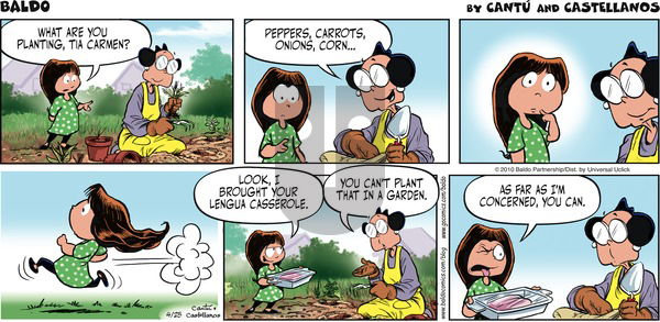 Baldo on Sunday April 25, 2010 Comic Strip