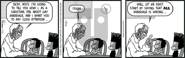 The Boondocks on Friday January 13, 2006 Comic Strip