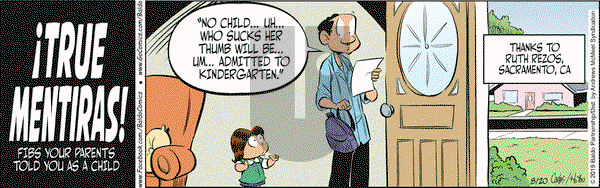 Baldo on Tuesday August 20, 2019 Comic Strip