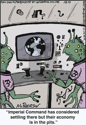 Close to Home on Tuesday December 13, 2011 Comic Strip