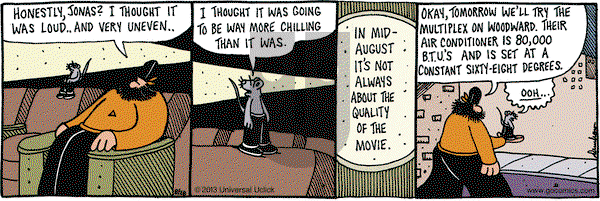 Overboard on Wednesday August 28, 2013 Comic Strip