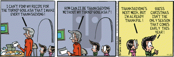 Grand Avenue on Friday November 22, 2013 Comic Strip