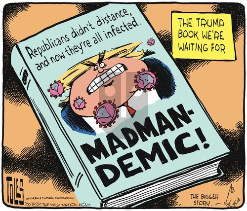 Tom Toles on Sunday July 19, 2020 Comic Strip