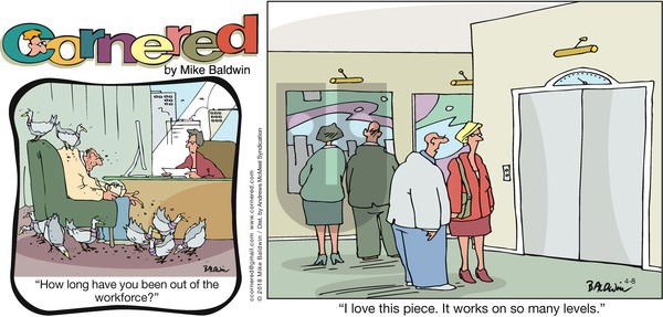 Cornered on Sunday April 8, 2018 Comic Strip
