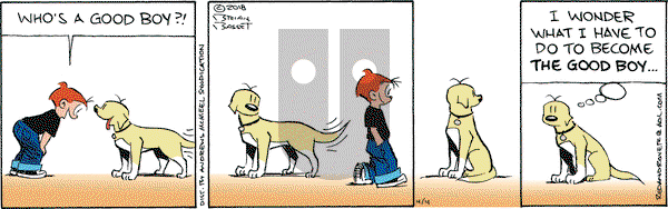 Red and Rover on Wednesday April 4, 2018 Comic Strip