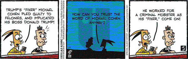 La Cucaracha on Monday September 3, 2018 Comic Strip