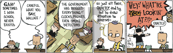 Wallace the Brave on Monday January 21, 2019 Comic Strip