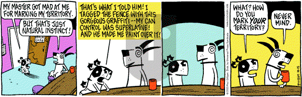 Pooch Cafe on Wednesday October 15, 2003 Comic Strip
