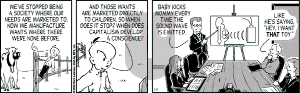 Cow and Boy Classics on Tuesday June 17, 2008 Comic Strip