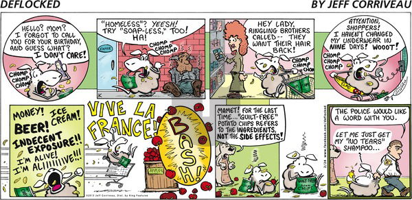 DeFlocked on Sunday February 24, 2013 Comic Strip