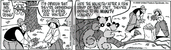 Rose is Rose - Tuesday October 24, 2006 Comic Strip