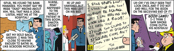 Rip Haywire on Thursday February 27, 2014 Comic Strip