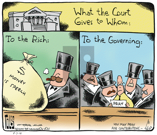 Tom Toles on Wednesday May 7, 2014 Comic Strip