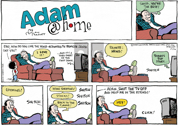 Adam@Home on Sunday December 26, 2004 Comic Strip