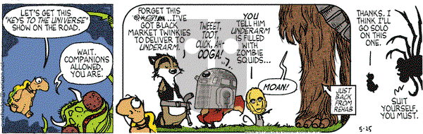 Over the Hedge on Friday May 25, 2012 Comic Strip