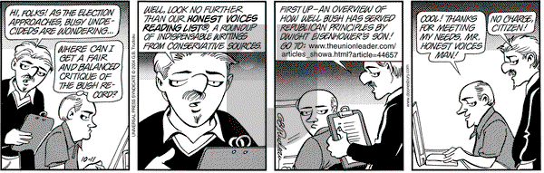 Doonesbury on Monday October 11, 2004 Comic Strip