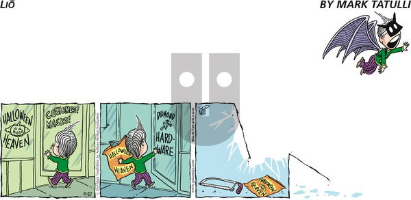 Lio on Sunday October 27, 2019 Comic Strip