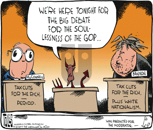 Tom Toles on Friday October 27, 2017 Comic Strip