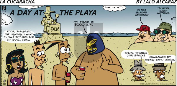 La Cucaracha on Sunday July 28, 2019 Comic Strip