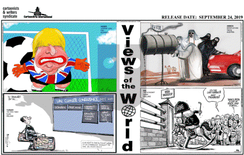 Views of the World on Wednesday September 25, 2019 Comic Strip