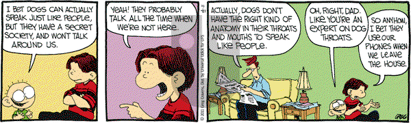 The Buckets on Monday November 21, 2011 Comic Strip