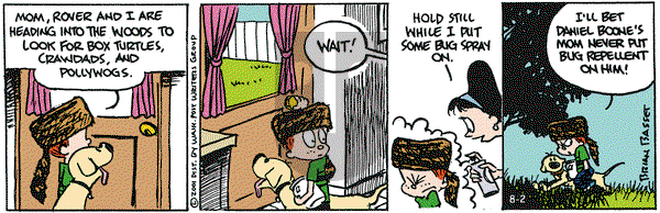 Red and Rover on Thursday August 2, 2001 Comic Strip